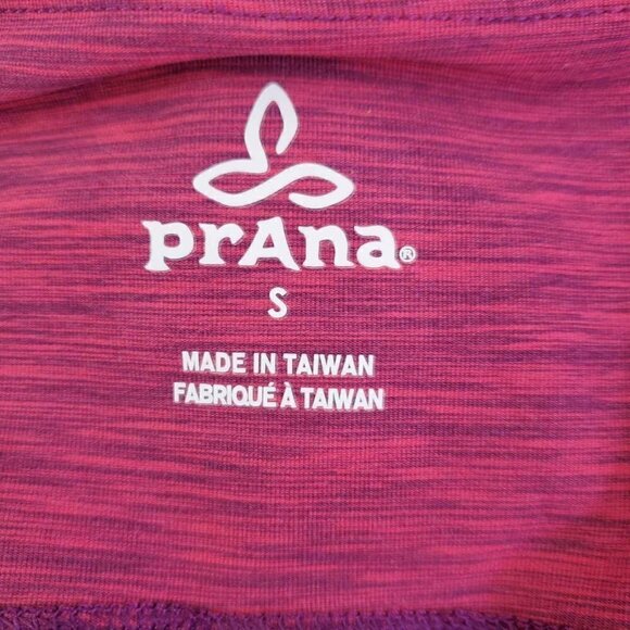 PrAna Leggings Womens Small Pink Tori Crop Athleisure Pants Yoga‎ Stretch - Picture 7 of 11